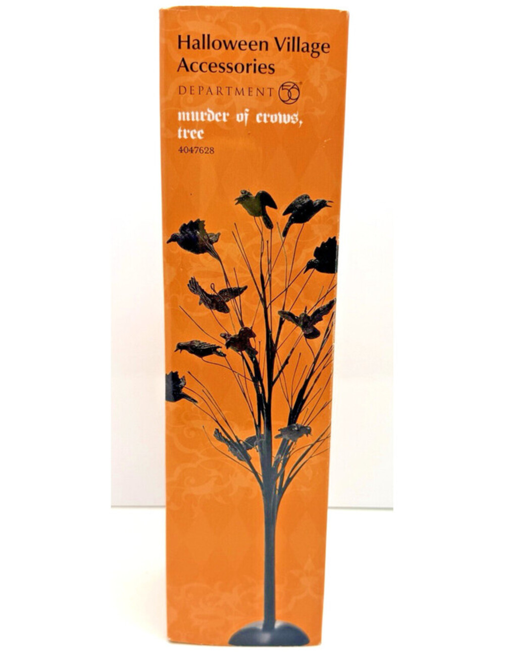 Dept 56 Halloween Village Murder of Crows Tree 2015 #4047628 Accessory